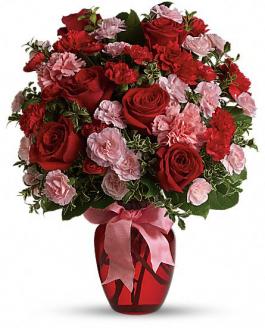 Dance with Me Bouquet with Red Roses